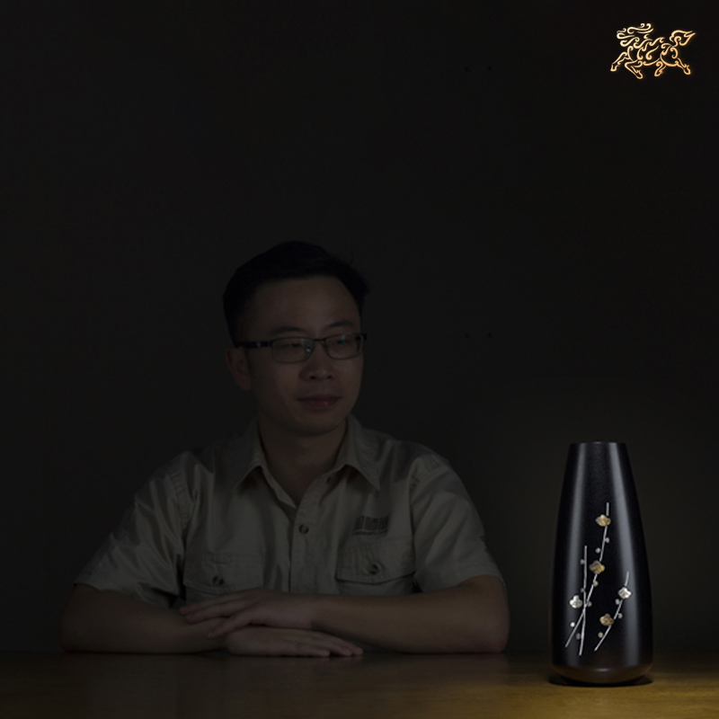 美帮汇全铜摆件《高冈铜器之春陽》铜工艺品 家居饰品花瓶高清大图