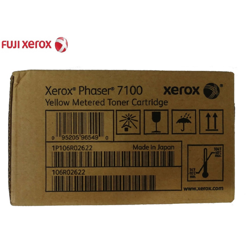 富士施乐（FUJI XEROX）原装正品Phaser 7100 彩色硒鼓 黄色