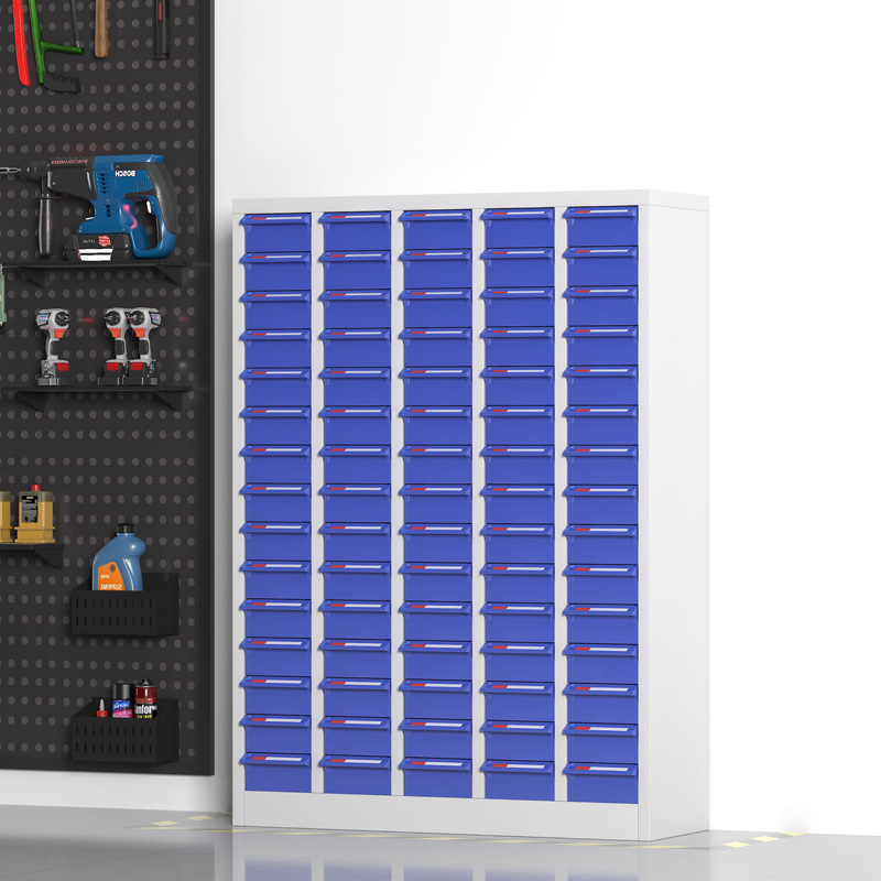 臻远 ZYLJG-W24 零件柜 75抽蓝色无门大号 895*300*1262高清大图