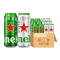喜力啤酒(Heineken) 经典500ml*6听+星银500ml*6听 两种口味 组合装