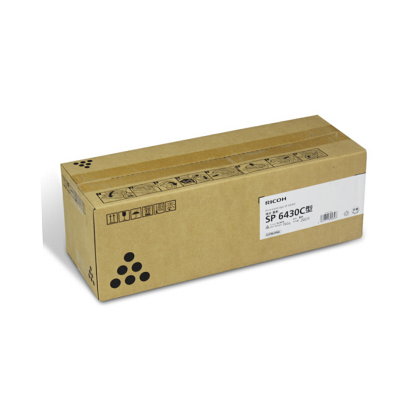 理光(RICOH) SP 6430C型 黑色墨粉盒(适用机型 SP6430DN)