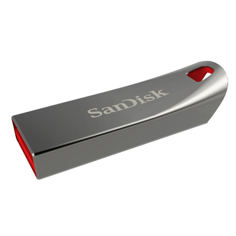 闪迪(SanDisk)U盘16G USB2.0酷晶CZ71金属加密车载办公闪存盘 金属U盘