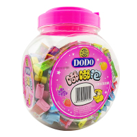 徐福记 嘟嘟泡 DODO水果味泡泡糖 综合口味100条罐装儿童节糖果零食品