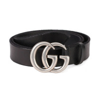GUCCI古奇/古驰腰带男士双G做旧扣头牛皮皮带 414516(105码)