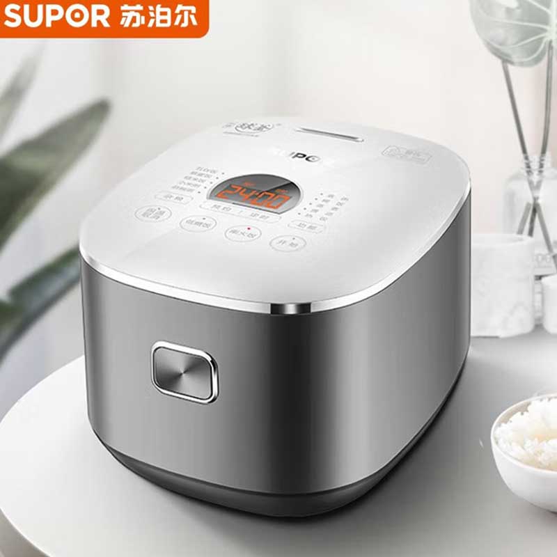 苏泊尔 ZMD安心系列 家用4L升多功能球釜内胆预约柴火饭智能电饭煲SF40HC66