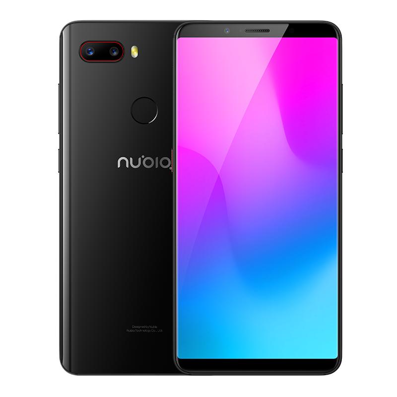 【直降200 】努比亚(nubia)Z18mini 6G+64G 联通移动电信全网通4G手机 耀钻黑