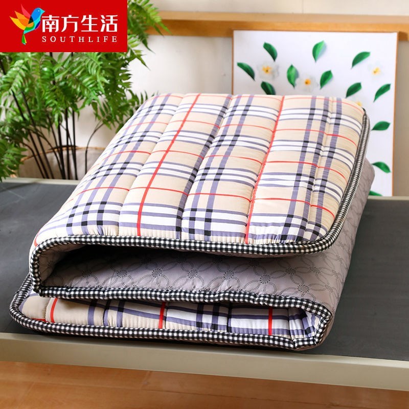 90x190cm[上下铺床] 加厚学生宿舍床垫防潮可折叠榻榻米防滑床垫子上