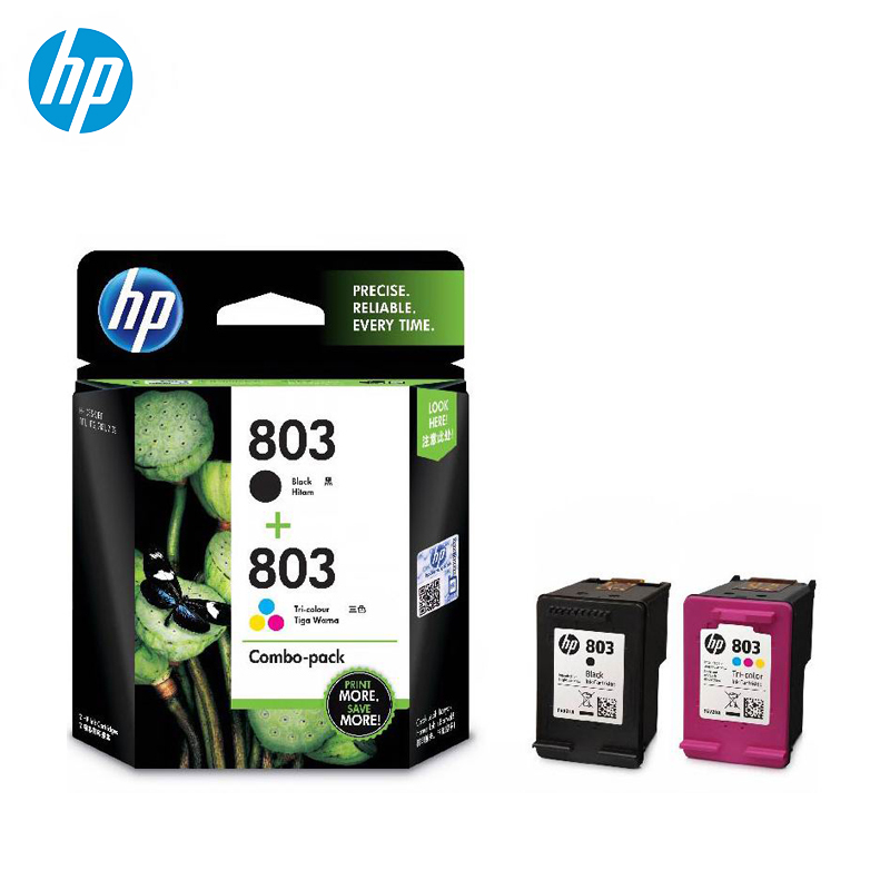 惠普(HP)X4E76AA 803黑色彩色套装 (适用于HP Deskjet 1112/2132/1111/2131)