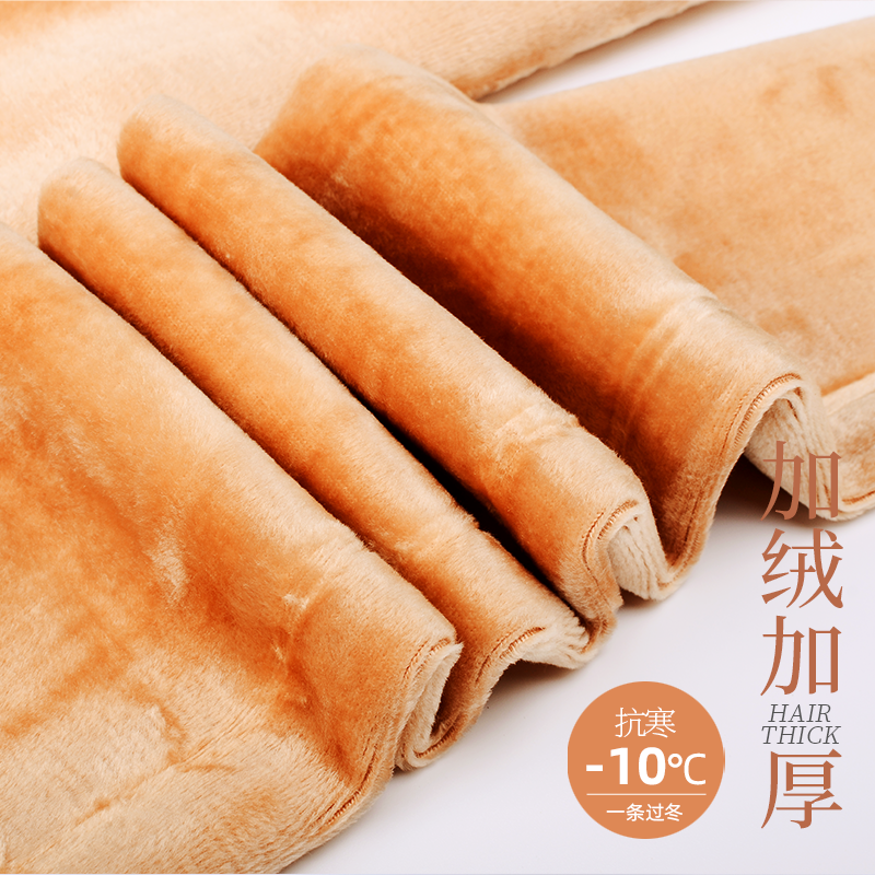 浪莎丝袜女春秋冬款连裤袜加绒加厚肉色瘦腿光腿神器女裸感打底裤高清大图