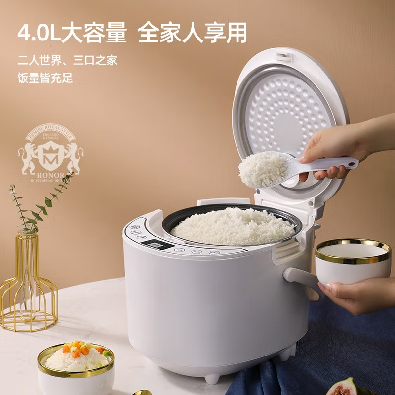 科米欧(KEMIOU) 电饭煲家用智能预约多功能电饭锅4L大容量不粘锅 KM-DFS401高清大图