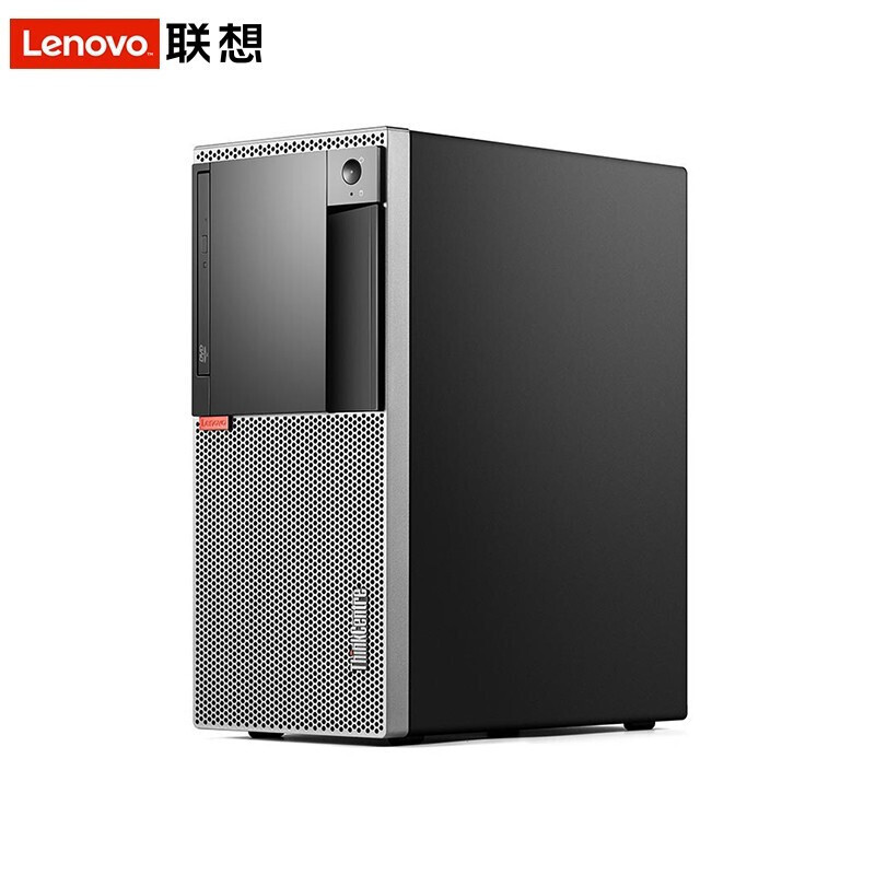 联想(ThinkCentre)E96X 02CD 商用台式电脑(G4900/4G/1T/集显)23英寸显示器 内置扬声器 B365主板 商务办公学习个人家用企业采购台式机