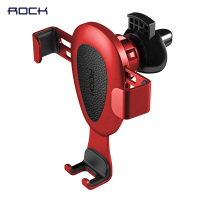 ROCK/洛克 重力车载出风口支架(真皮款)颜色随机