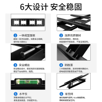 七角板60-100英寸电视机挂架 大屏电视挂架 电视机支架壁挂架 广告机壁挂架 巨屏重型一体机挂架