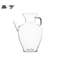 鼎亨耐高温防爆玻璃公道杯大号日式手工泡茶壶注公杯茶海冷凉