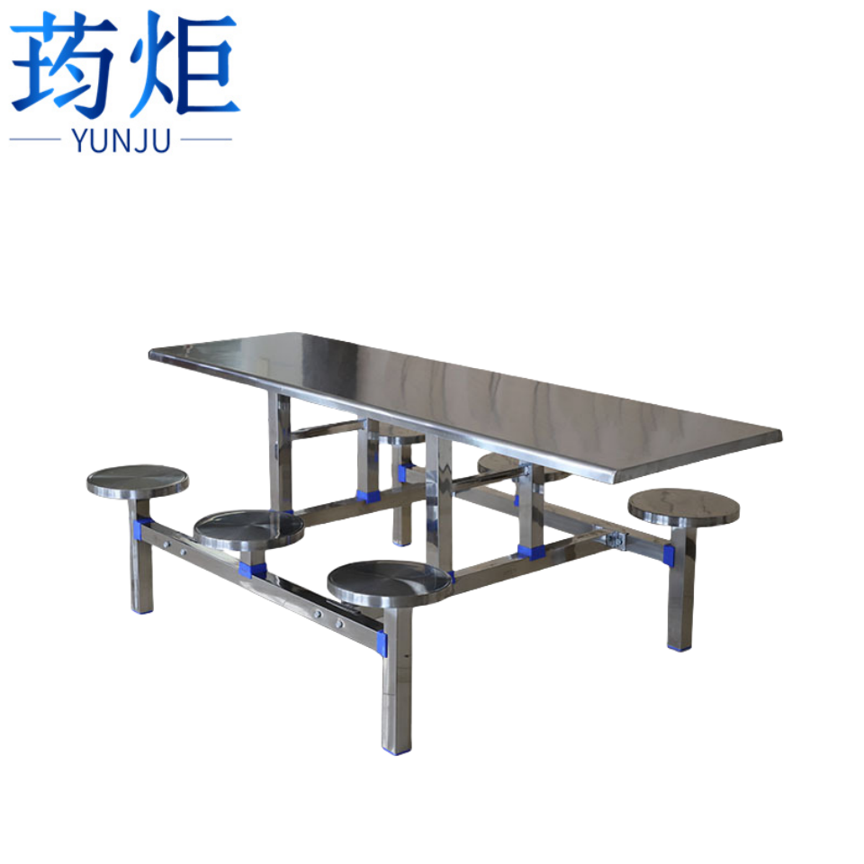 不锈钢餐桌食堂高清大图