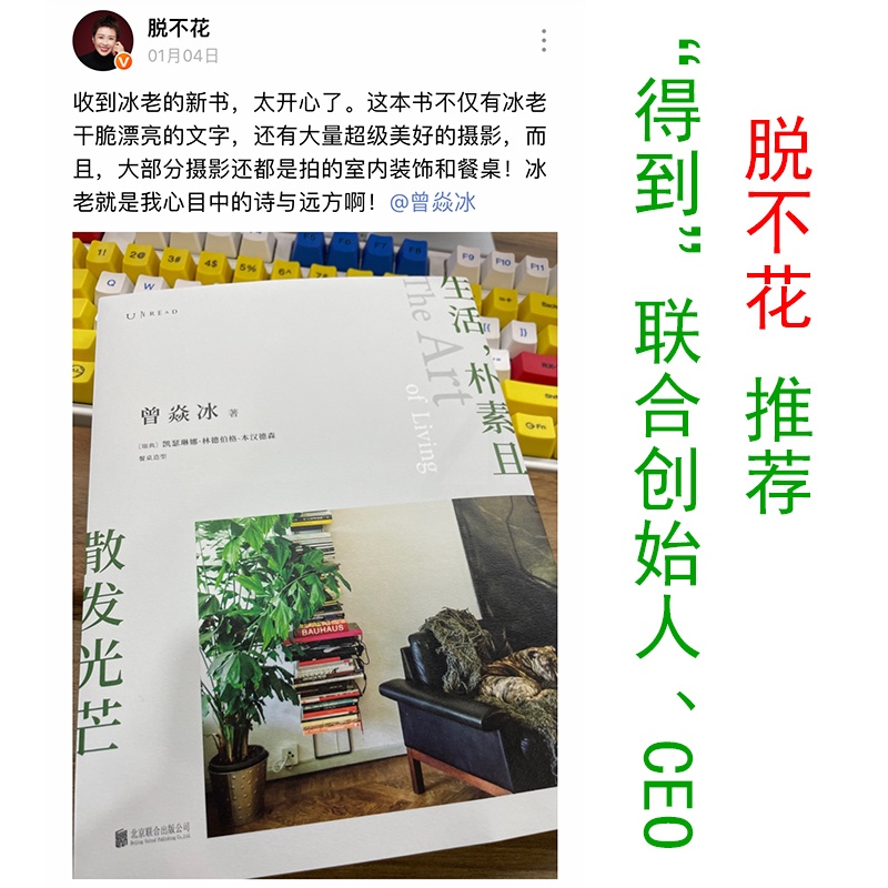 [正版]生活,朴素且散发光芒 曾焱冰 庄雅婷苗炜 解读北欧 自然与生活的艺术 家庭装潢装修北欧风设计书籍 北京联合出版公高清大图