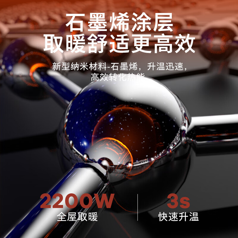 飞利浦(PHILIPS) AHR4164FS石墨烯取暖器电暖器高清大图