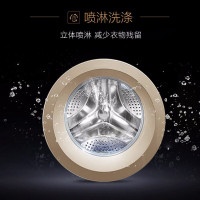 小天鹅（Little Swan）TG80V220WD 8公斤全自动变频滚筒洗脱一体洗衣机 智能wifi 简约触控 白色