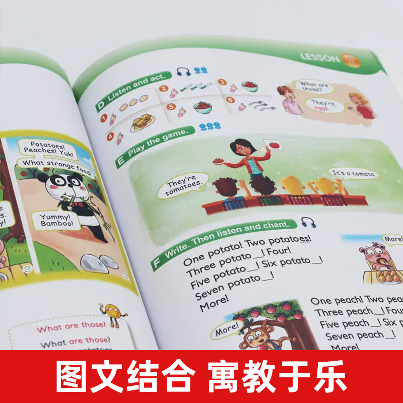 [新版智慧版]学生用书1A点读版+练习册 [正版]新版朗文新概念英语青少版智慧版入门级b学生用书+练习册6-8岁一二年级高清大图