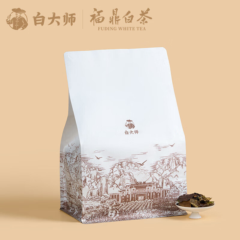白大师白茶300g茶香浓郁一级贡眉礼盒bds048高清大图