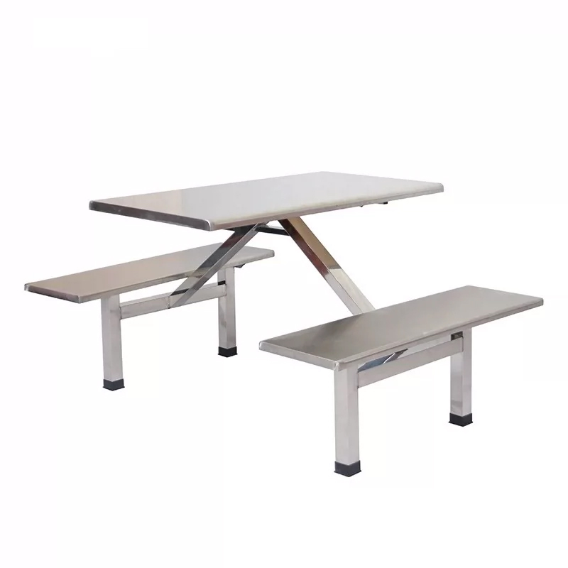 合祥源 连体餐桌椅组合 1200*600*750mm QX-CZ23 单位:张高清大图