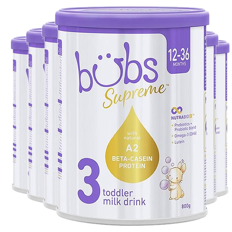 原装进口澳洲Bubs贝臻A2 β-酪蛋白牛奶粉 3段12个月以上 800g高清大图