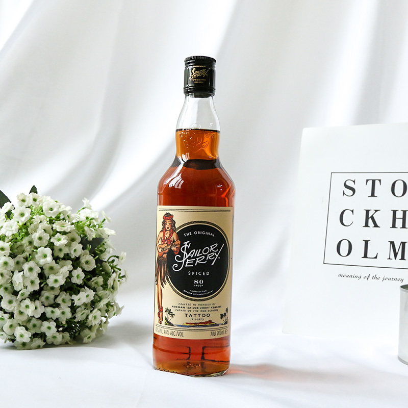 洋酒 杰瑞水手(Sailor Jerry)朗姆酒700ml*1