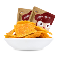 姚太太 膨化食品 小米锅巴88g 麻辣味 休闲食品