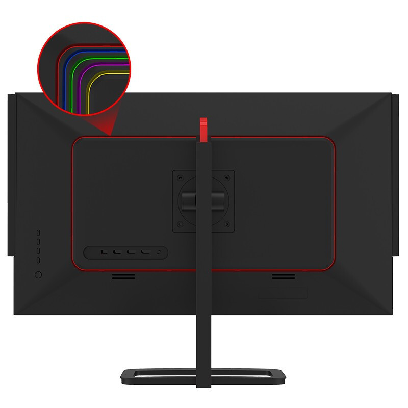 泰坦军团27英寸2K IPS 快速液晶屏180Hz 1ms响应 10.7亿色彩 HDR400电竞小金刚 升降支架电脑显示器T27QR