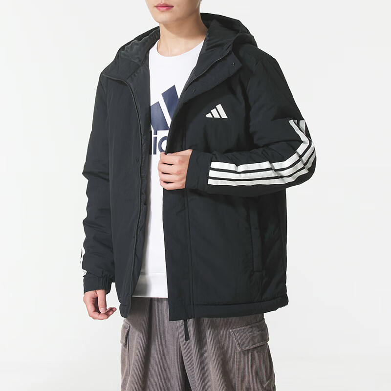 阿迪达斯 (adidas)男装棉服新款运动时尚潮流休闲保暖棉衣外套JY8303 ZP高清大图