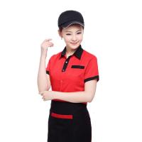 兵器库 服务员工作服 酒店工作服夏季短袖 餐厅服务员服装