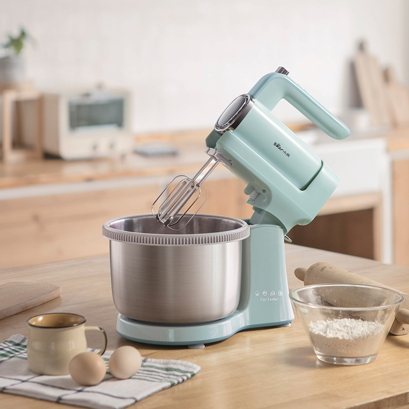 小熊(bear)打蛋器 家用电动打蛋机 奶油奶盖打发器 烘焙手持自动搅蛋器 DDQ-B03V1 浅蓝色 / 台