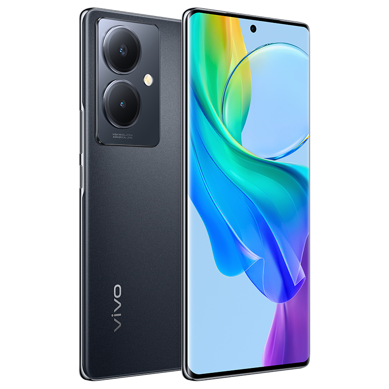 vivo Y78+ 8GB+256GB 月影黑 5G全网通新品手机骁龙695芯片旗舰级120Hz OLED曲面屏44W闪充拍照游戏学生手机高清大图