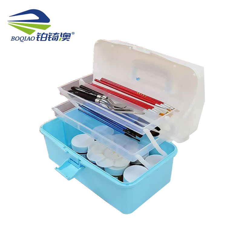 铂锜澳多层收纳箱 25*14*13cm 个高清大图