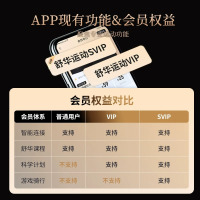 舒华运动APP在线直播课程 健身课程会员卡VIP月卡 详询客服了解
