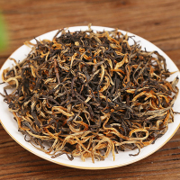 润虎茶叶云南滇红茶新茶工夫红茶罐装散装自己喝500g