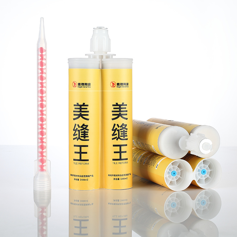 鹰牌 瓷砖柔光美缝剂双管 双组份 瓷砖填缝剂 地砖防水 勾缝剂