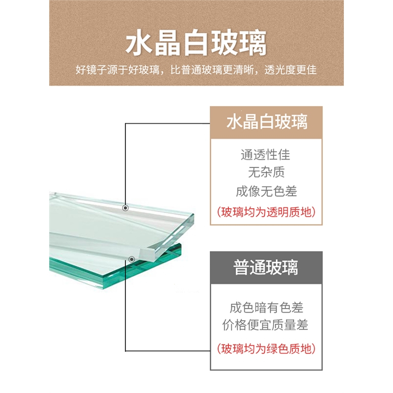 全身镜子欧式落地镜挂墙卧室家用穿衣镜阿斯卡利(ASCARI)化妆镜女生宿舍试衣镜