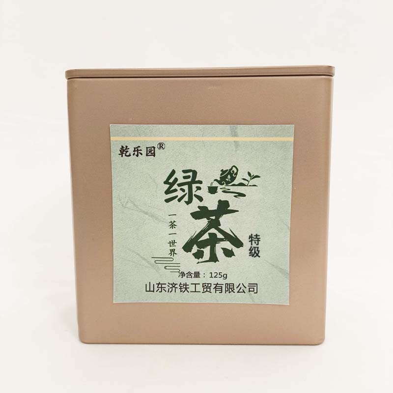 乾乐园 特级绿茶 125g 罐