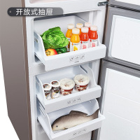 TCL BCD-196TWF2 196升三门冰箱 三门式小电冰箱 电脑温控风冷无霜 家用静音节能