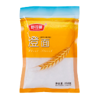 舒可曼澄面250g 澄粉生粉小麦淀粉 水晶饺汤圆烘焙月饼原料