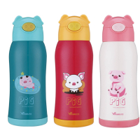 华亚 (WAYA) HO13-600 保温杯 内外304不锈钢乐宝HO13-600真空儿童壶保温壶 华亚保温杯单个装