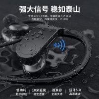 塔菲克(TAFIQ)无线蓝牙耳机双耳入耳式运动型跑步头戴挂耳颈挂脖超长待机续航塔菲克c-04官方标配/尊享版[经典黑]