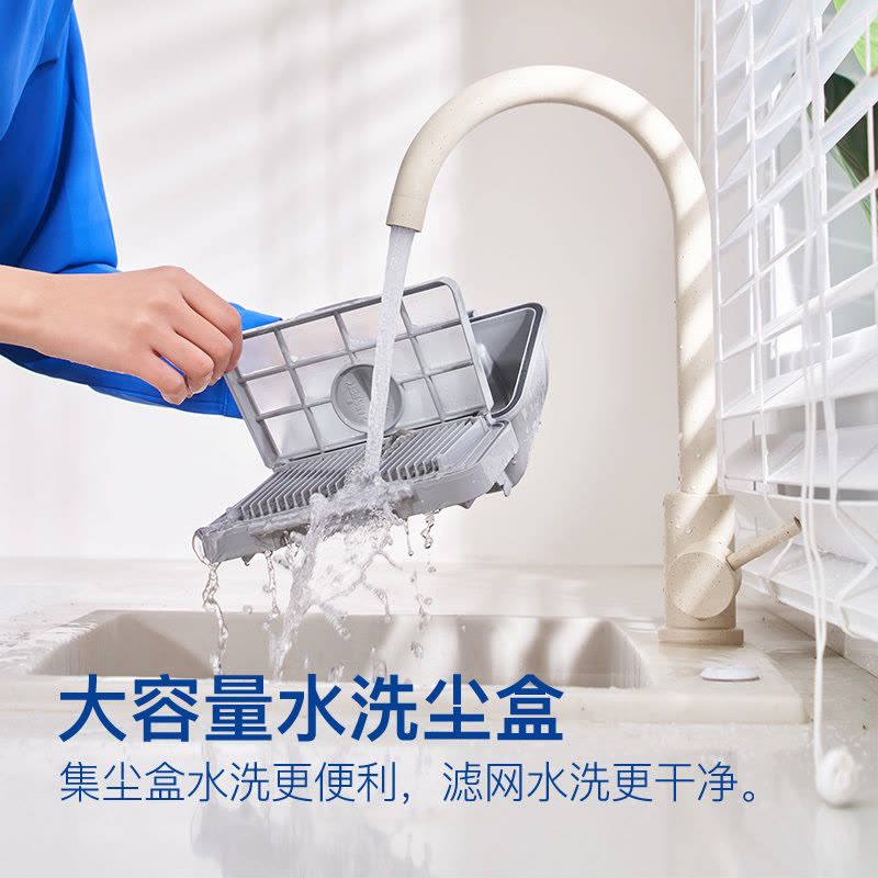 松下(Panasonic)吸尘器卧式家用小型大功率大吸力高效过滤手持扫地机吸地机 MC-C20A图片
