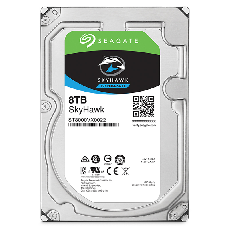 希捷(Seagate)ST8000VX酷鹰监控级硬盘8T/7200转/64M(个) HB