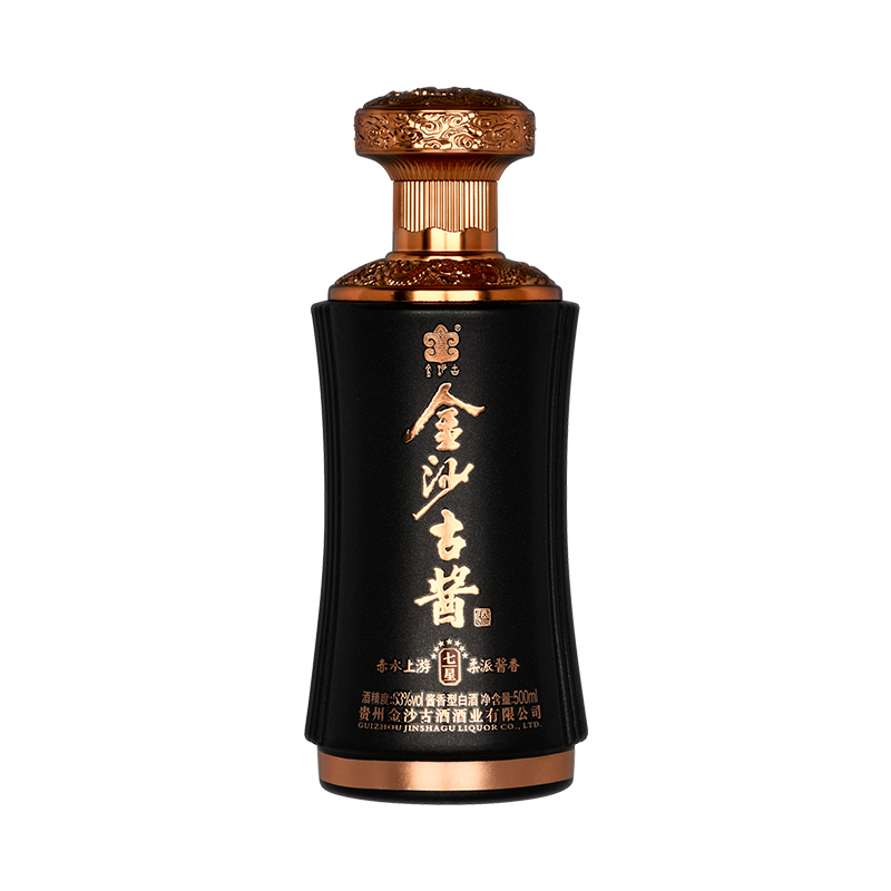 贵州金沙古酱酒 七星 酱香型白酒 53度白酒 500ml*6瓶整箱装