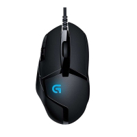 罗技(Logitech)G402有线电竞游戏机械光电鼠标USB吃鸡鼠标便携发光 台式机笔记本通用绝地求生APEX 黑色