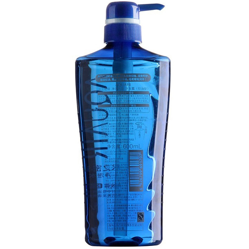 资生堂水之密语(AQUAIR)净澄水活 控油 洗护套装(洗发露600ml+护发素600ml)