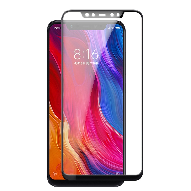 小米8钢化膜8se全屏覆盖米八探索版玻璃膜MI