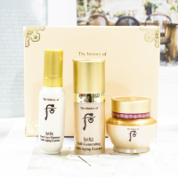 后Whoo清颜顺精华液三件套24ml小样 清颜精华8ml+秘贴精华8ml+自润面霜8ml